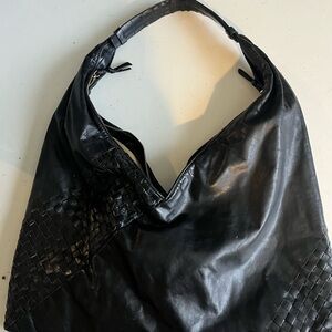 Black Leather Women's Bag